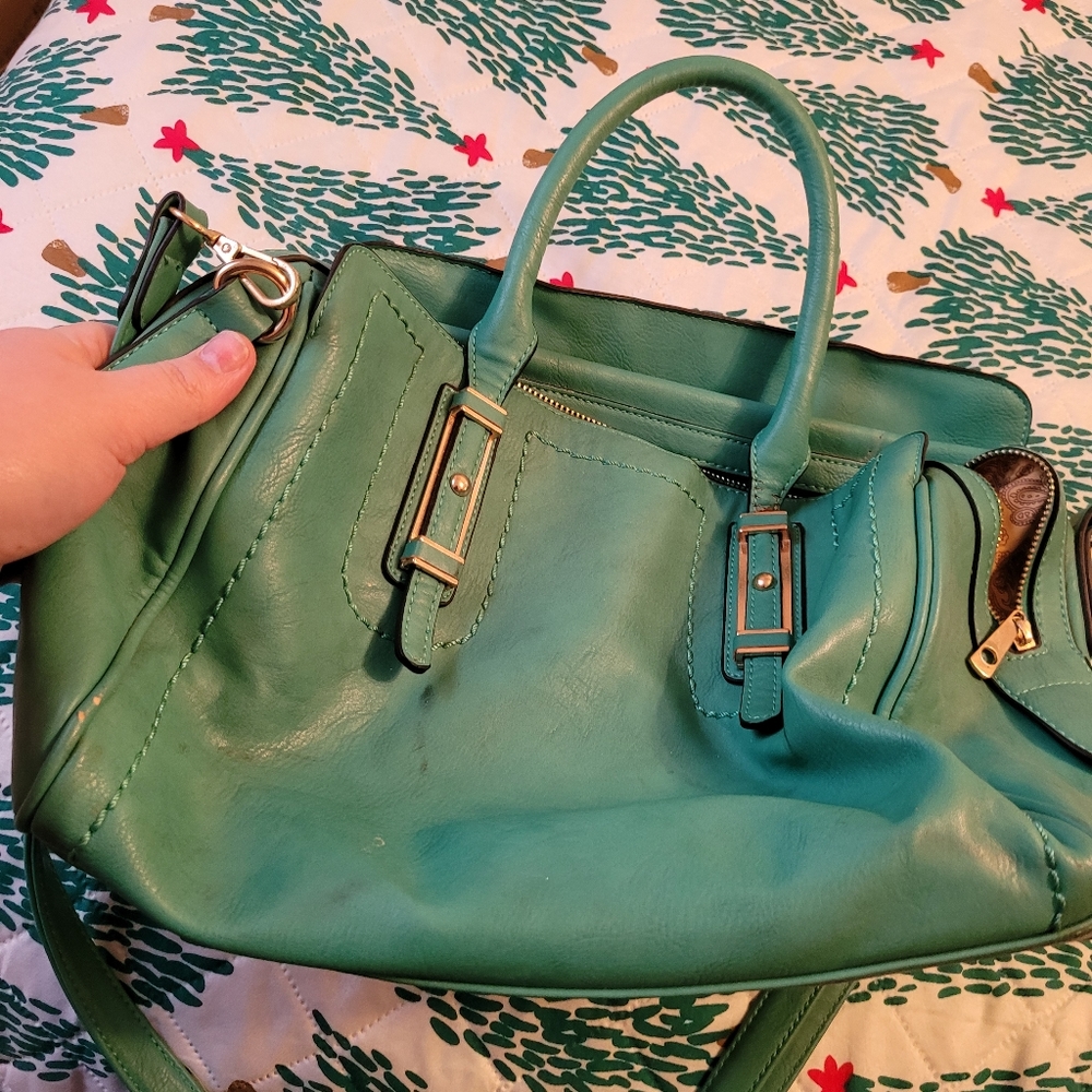 Green purse